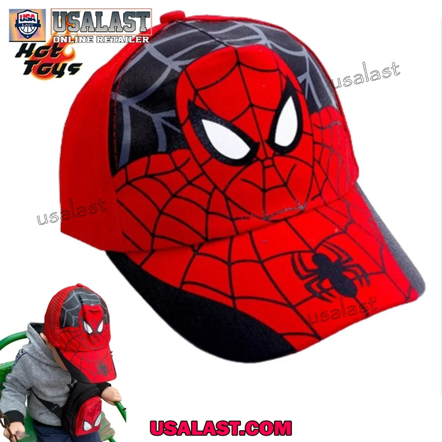 Spiderman Superhero Baseball Cap Childrens Gift Fashion