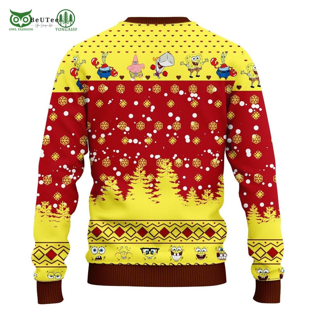 SpongeBobs SquarePant Ugly Christmas Sweater