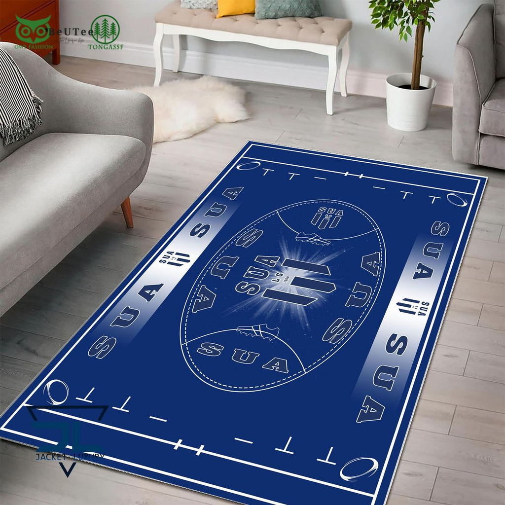 Sporting Union Agenais French Rugby Carpet Rug