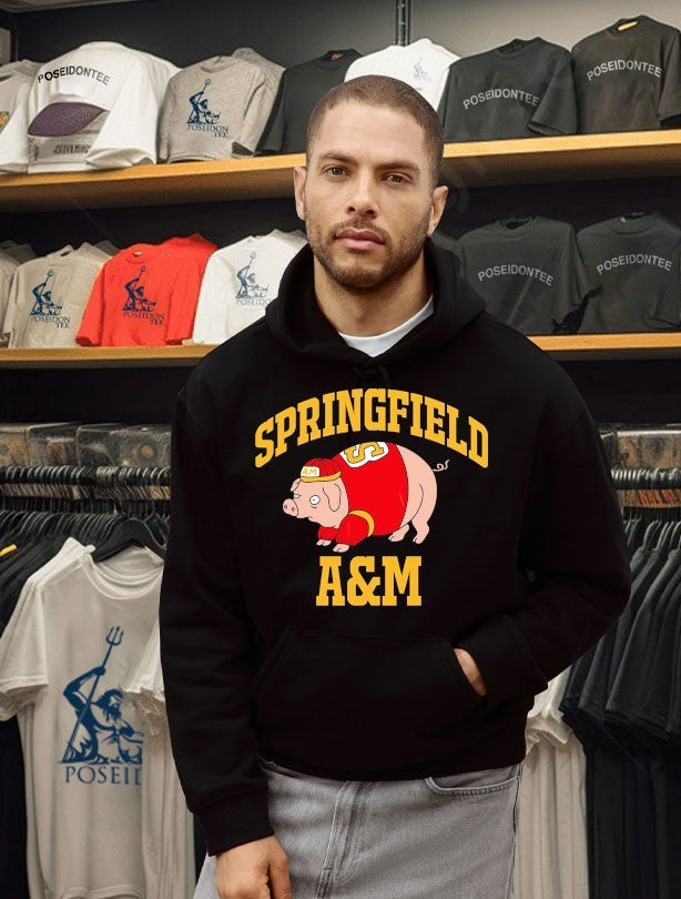 Springfield A&M Pig T-shirt