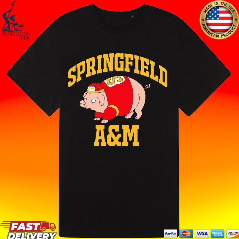Springfield A&M Pig T-shirt