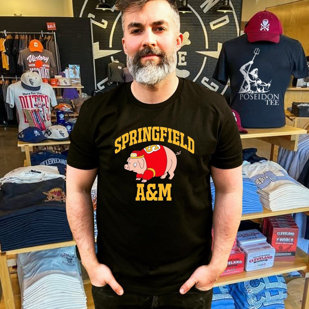 Springfield A&M Pig T-shirt
