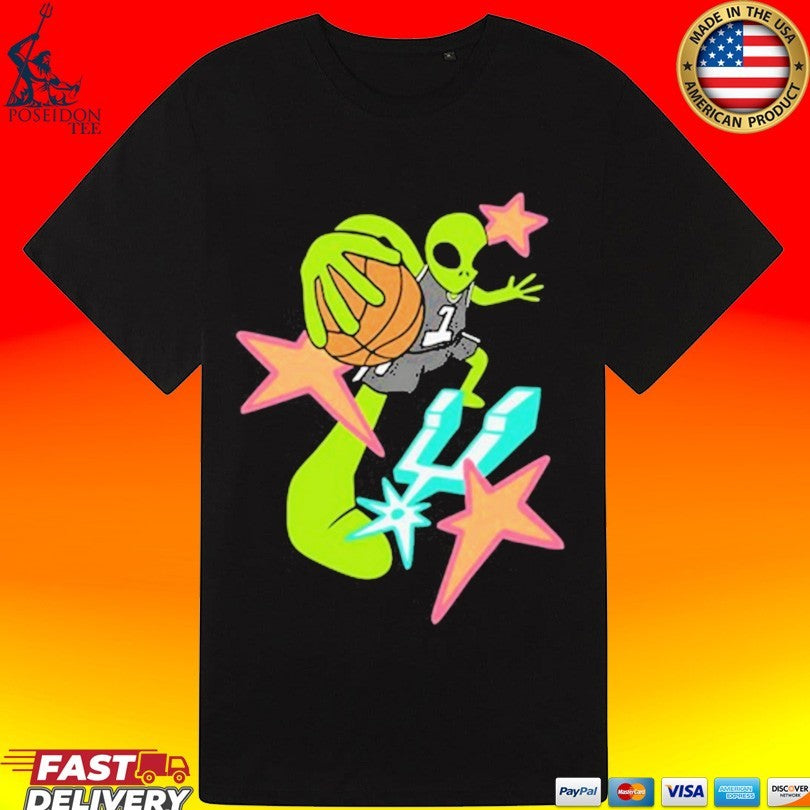 Spurs Conference Finals Wemby Alien 2026 T-shirt