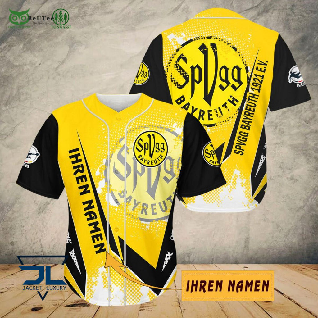SpVgg Bayreuth 1921 e.V Bundesliga Ihren Namen 3D Hoodie Shirt Polo