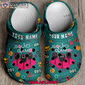 Squid Game Custom Name Crocs Clogs Shoes
