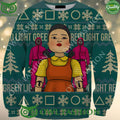 Squid Game Survival Game Show Ugly Christmas Sweater Jumper