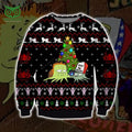 Squidbillies Knitting Pattern 3d Print Ugly Sweater Sweatshirt Christmas