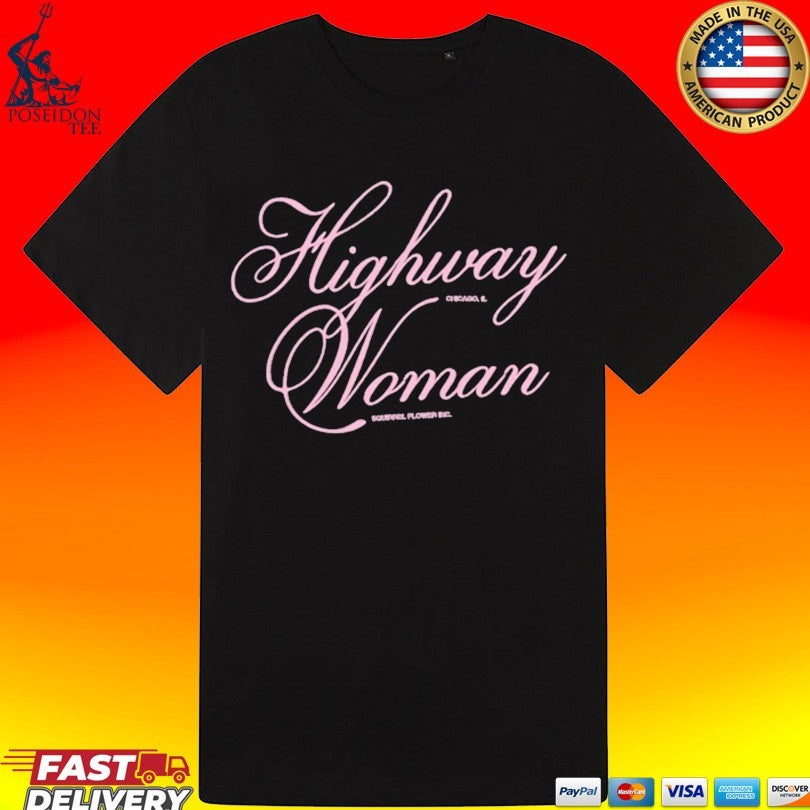 Squirrel Merchtable Highway Woman Wide T-shirt