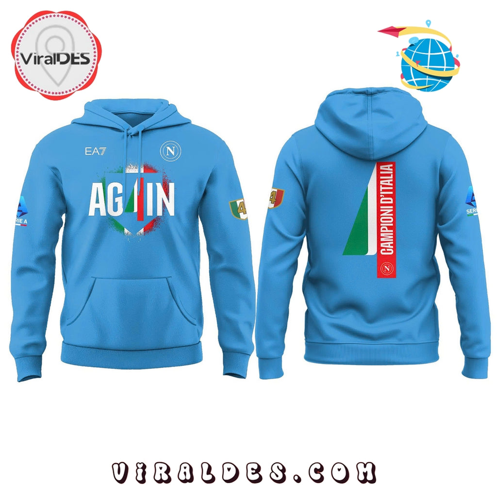 SSC Napoli Campioni d’Italia Limited Hoodie, Long Pants