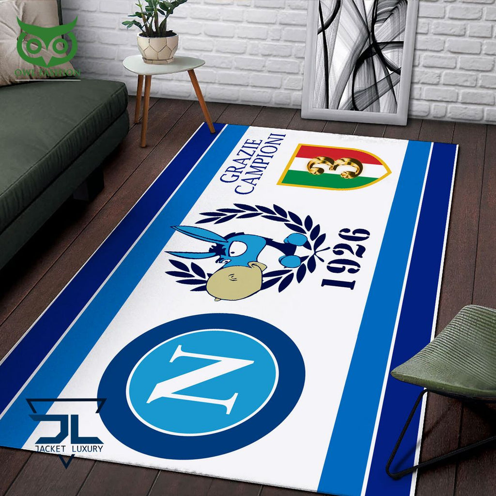 SSC Napoli Tappeto Campioni d’Italia Symbol Rug