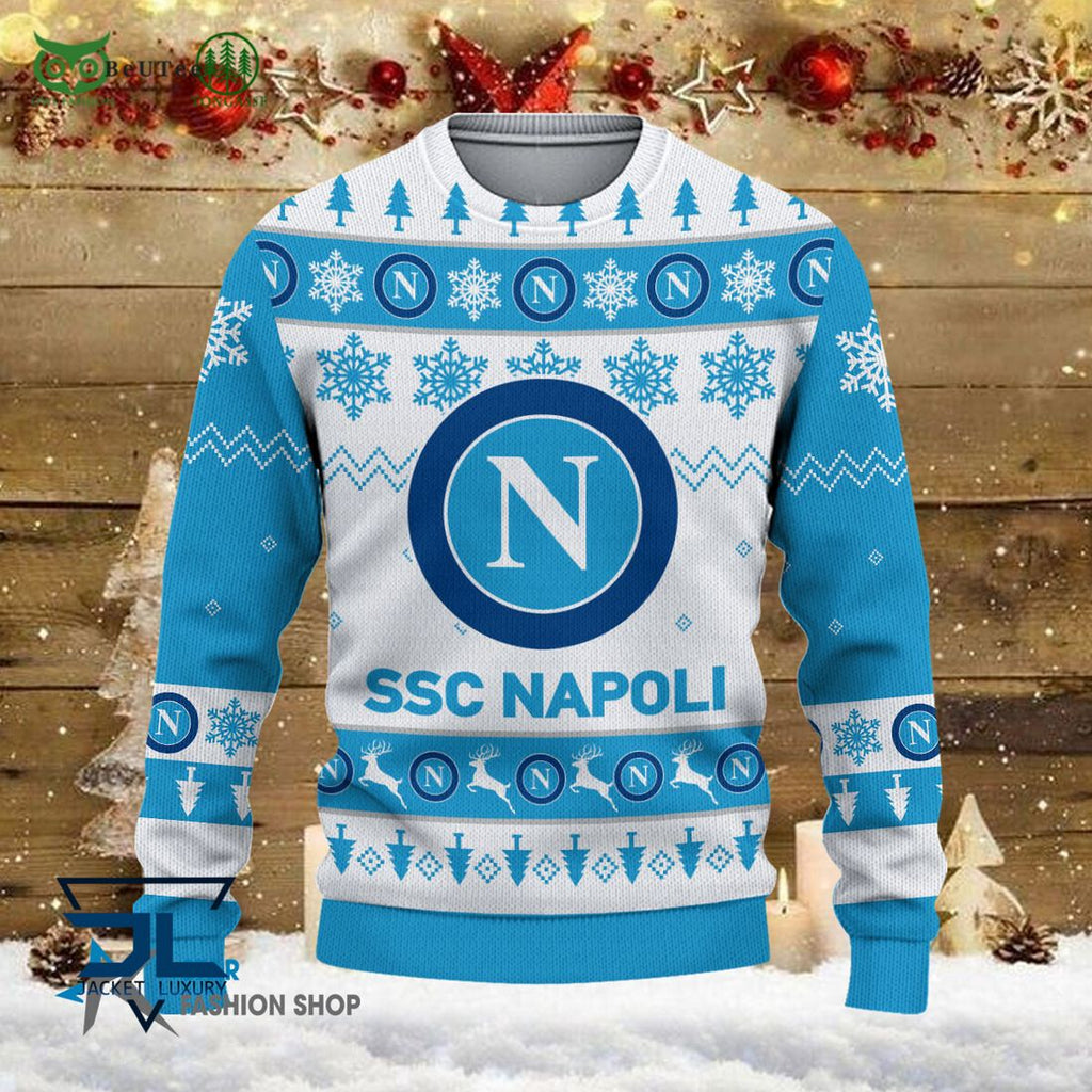 SSC Napoli Team Football Lega Serie A Ugly Sweater