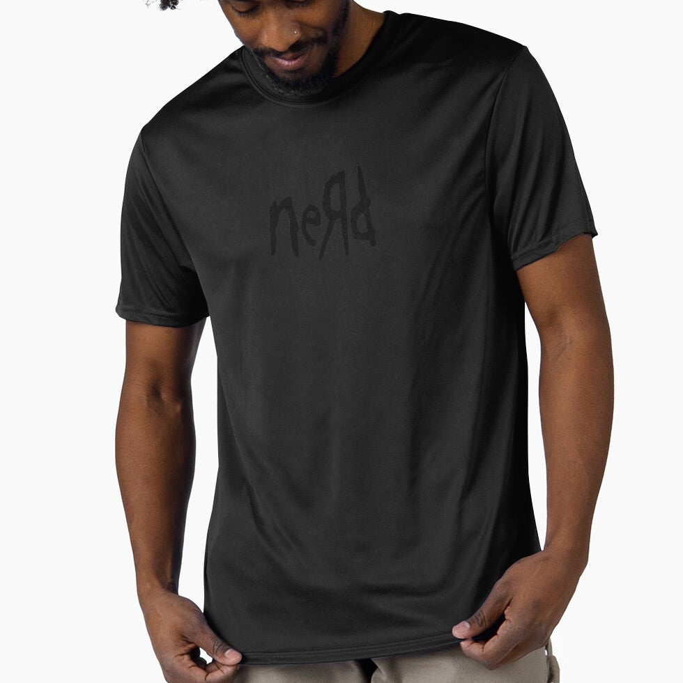 Nerd Backwards Text Design by Oniyasha