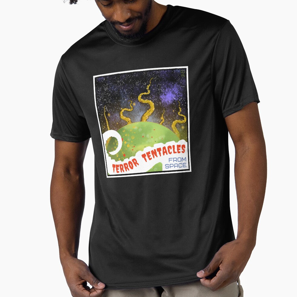Terror Tentacles From Space Retro Movie Poster by orionlodubyal