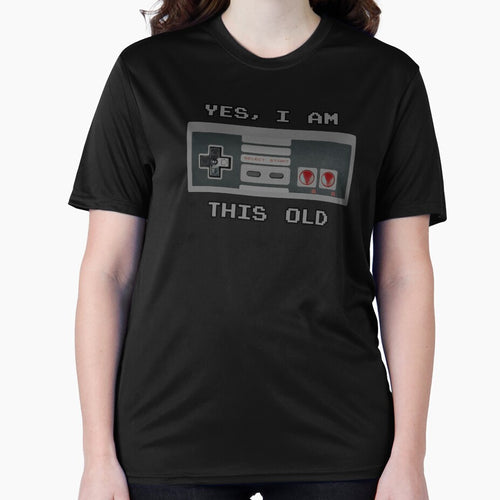 "Yes, I Am This Old" design by JDMTees