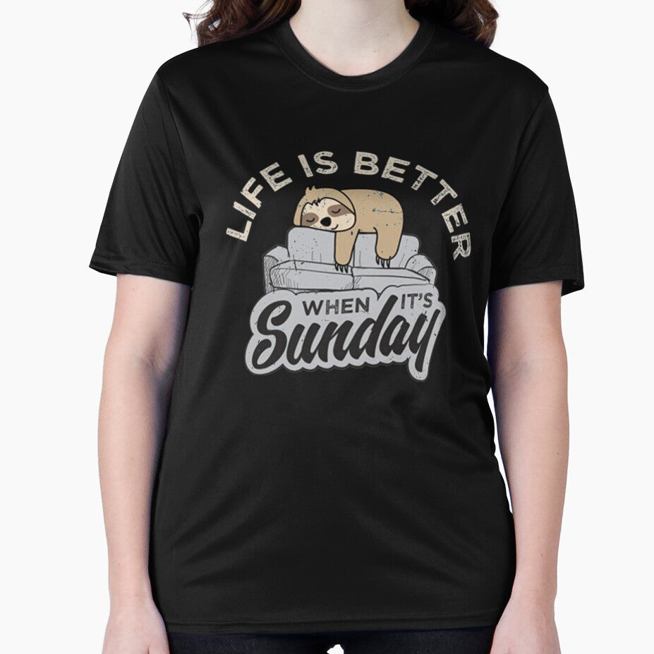 Lazy Day Sloth Classic by PixelsNotPens
