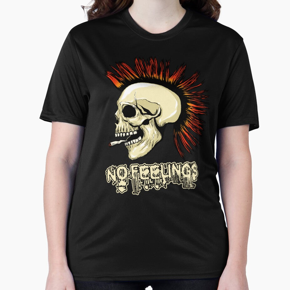 No Feelings - Punk Rock Skull by MagicEyesOnly