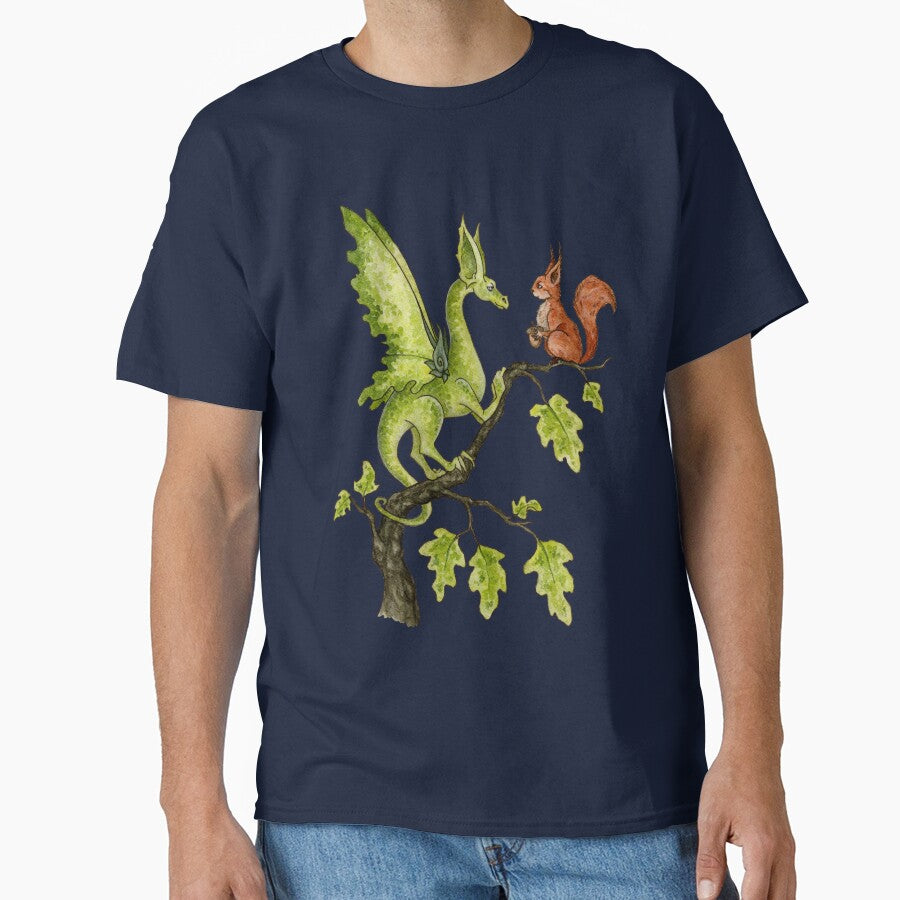 Oak Tree Encounter by AmyBrownArt