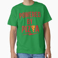 Powered by Pizza – Funny Pizza Lover Food Humor Design by rushaib