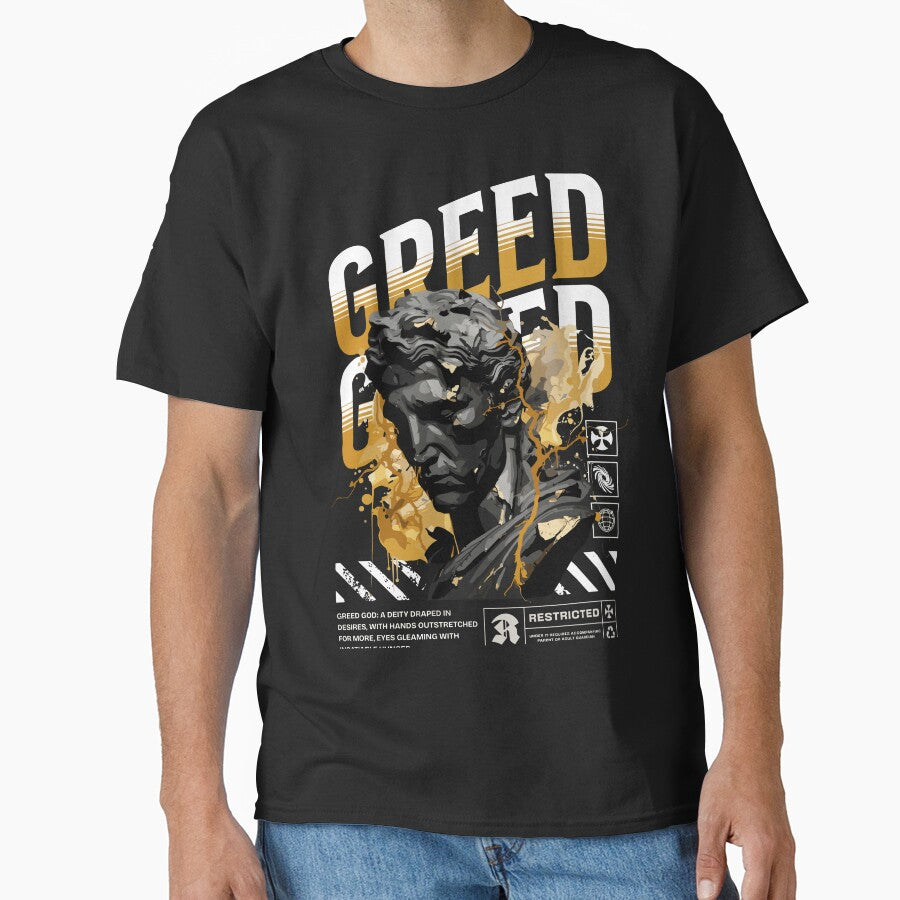 god of greed Streetwear by NF Designs Studio DTF