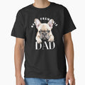 Best Frenchie Dad French Bulldog Father's Day Gift by LiveRoeDesigns