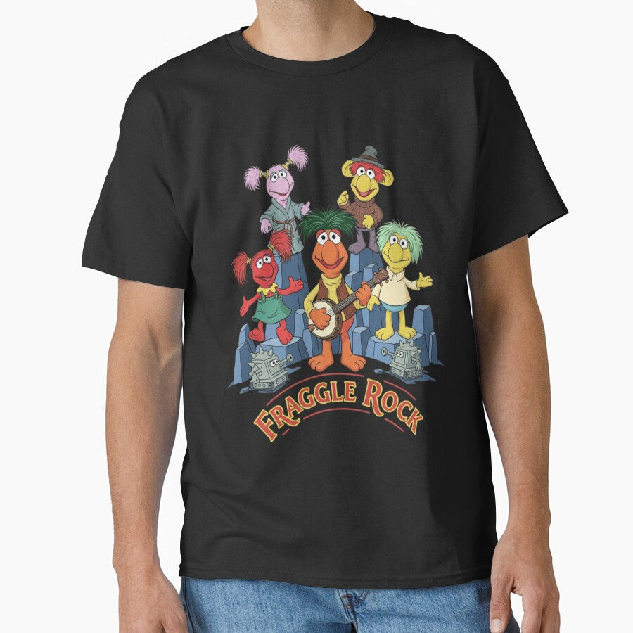Fraggle Rock Band Group Retro Cartoon Graphic Design by ArmandinaAck1