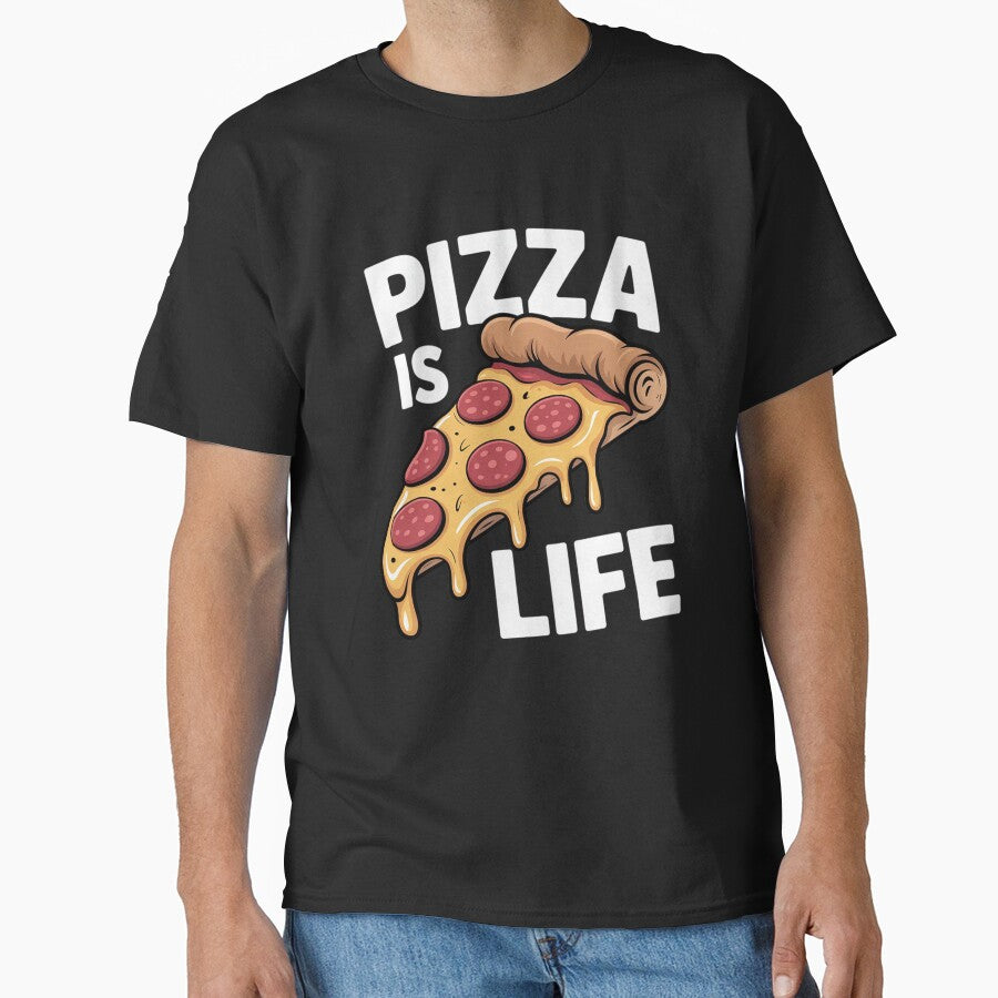 Pizza Gift For Pizza Lovers Boys Girls Pizza Is Life by Hybrid-Mind