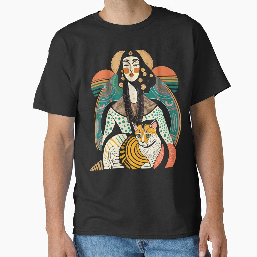 Woman in the style of Gustav Klimt by CatCoconut-Art