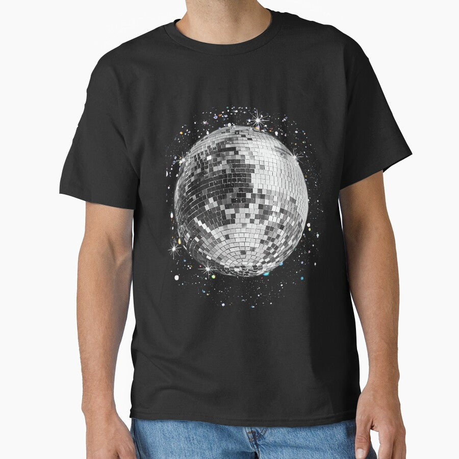 Black and White Disco Ball Club Retro by wardpowerslamon
