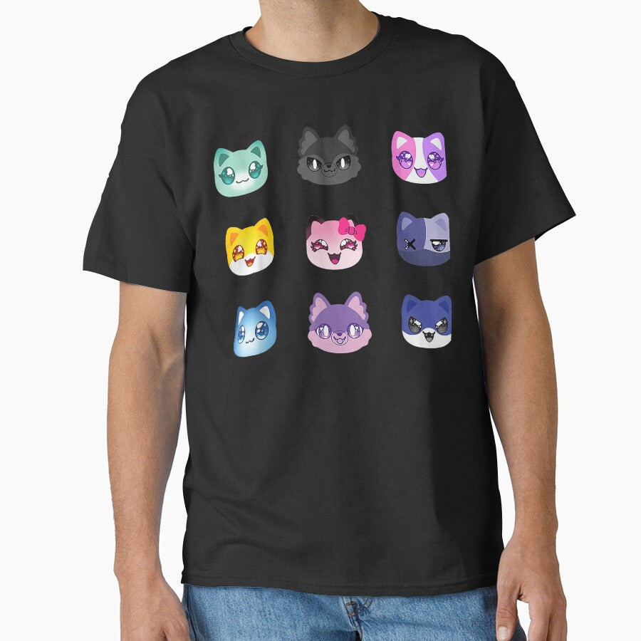 Meemeow Cats Plush Squishy Birthday Decorations T Shirt by troimuagio2022
