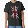Grunge Uk Flag Great Britain Punk Style Distressed Wall by WHITEMOON12