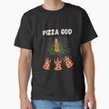 illustration god of pizza for pizza lovers by Matheus2001