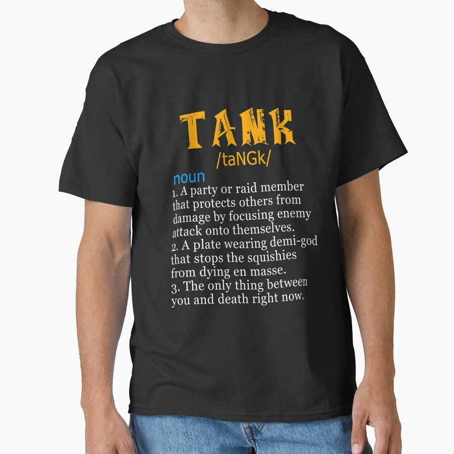Funny Tank Shirt WoW T-Shirt Gaming by onpieceaddicted