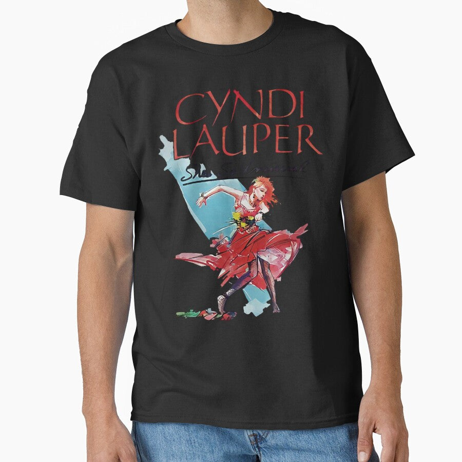 80s cyndi lauper pop art by dolliepate