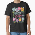 Words Matter Speak Kindness Inspirational Floral Positive T by vivavu1984