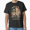 Built 65 Years Ago Funny 65Th Birthday Usa Flag T Shirt by raso1989