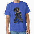 Victorian Gothic Lady Cobalt Blue Aesthetic Gift by vampbabe54