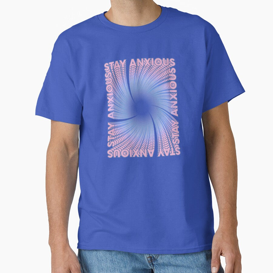 Stay anxious  |  unmotivated funny negative quote by Magic Mango