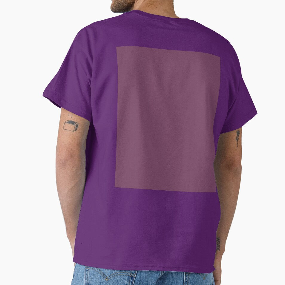 Plain Solid Color Chic Strong Mauve Medium Purple Dusty Purple by mimihuang creations