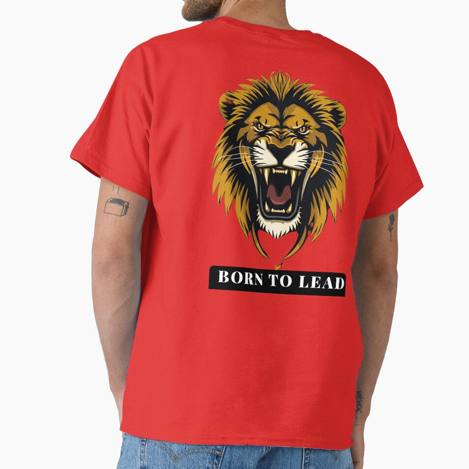 Born to Lead – Fierce Lion Motivation Art by Ashish66K