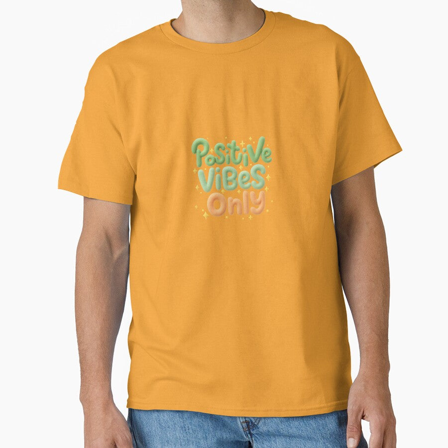 Positive Vibes Only Pastel Motivational Design by Siti Hoiriyah