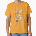 I'm not lazy, I'm on energy saving mode. by Enea Kelo