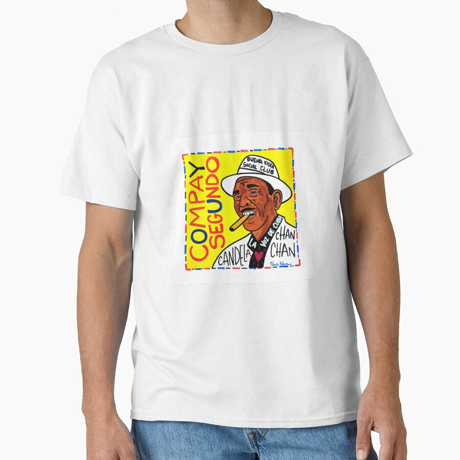 Compay Segundo Pop Folk Art by krusefolkart