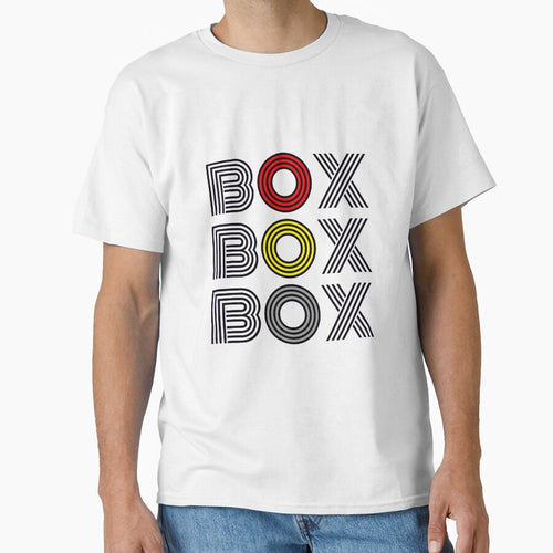 "Box Box Box" F1 jargon ( 3 colors ) by TheF1Racing