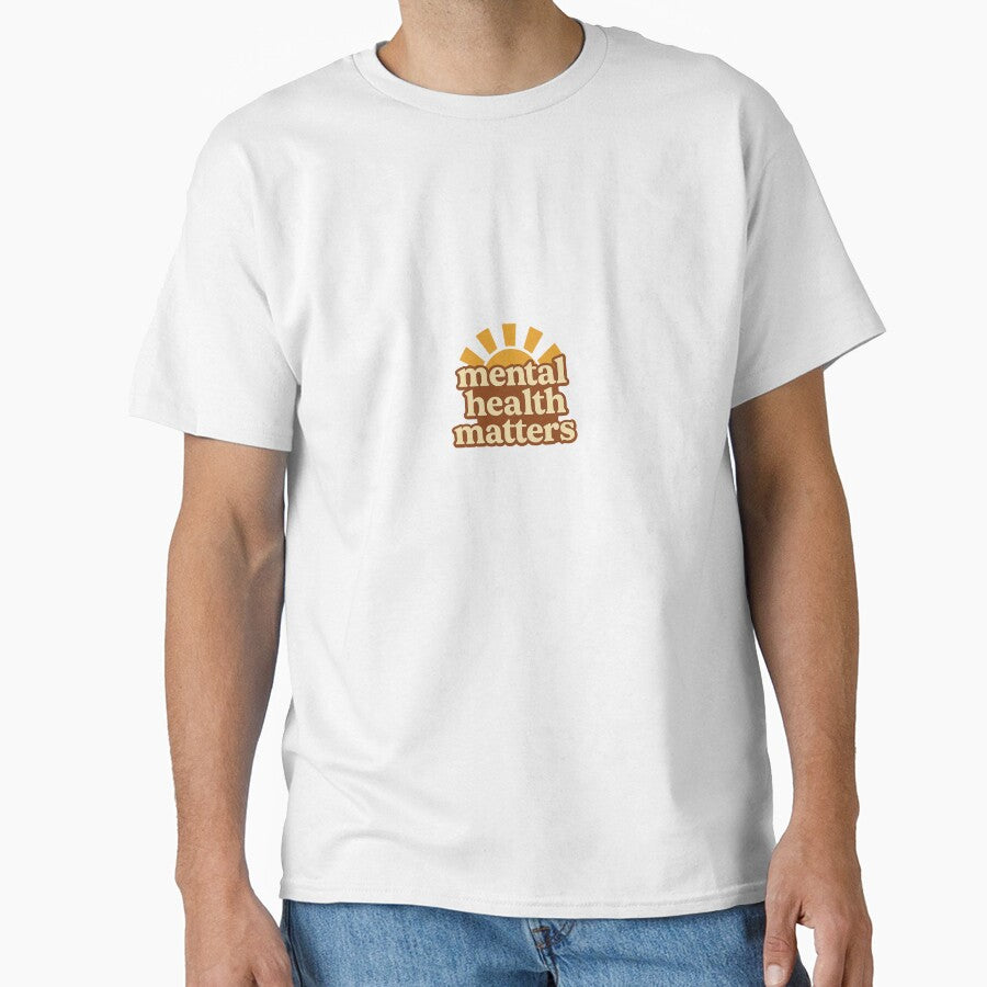 Mental Health Matters – Retro Sun Design by StudioNovaArt