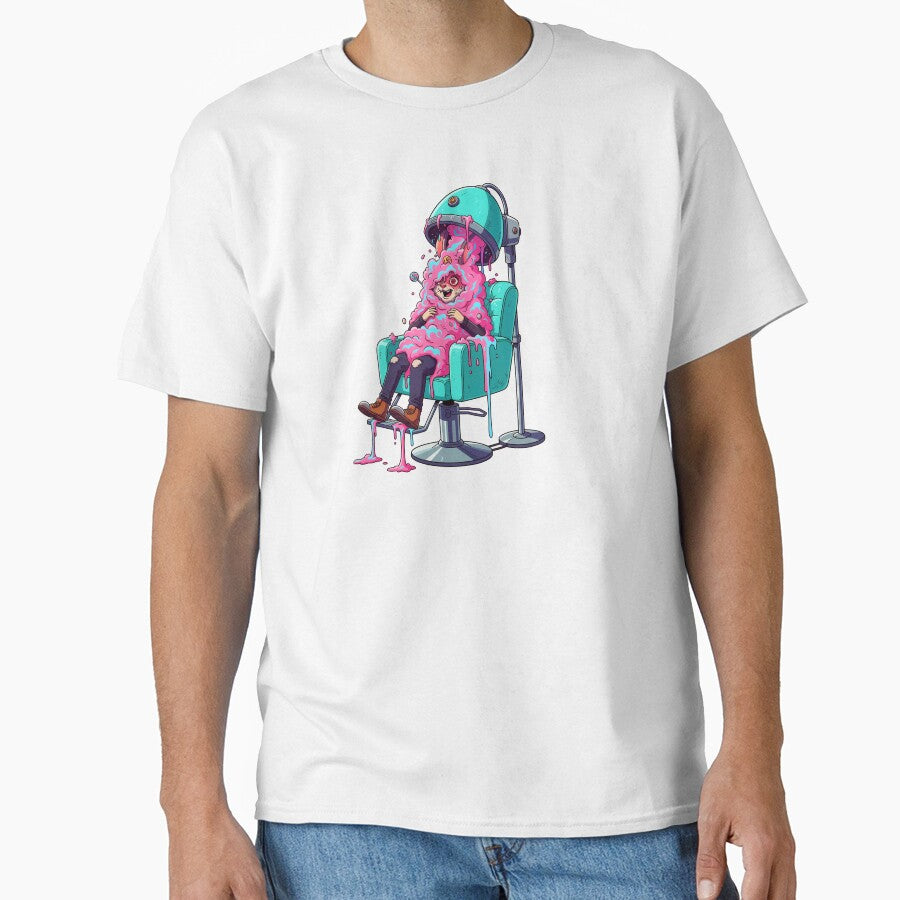 Cotton Candy Melt Rabbit - Bubblegum Psychedelic Kawaii Grunge by Rebel-Candy