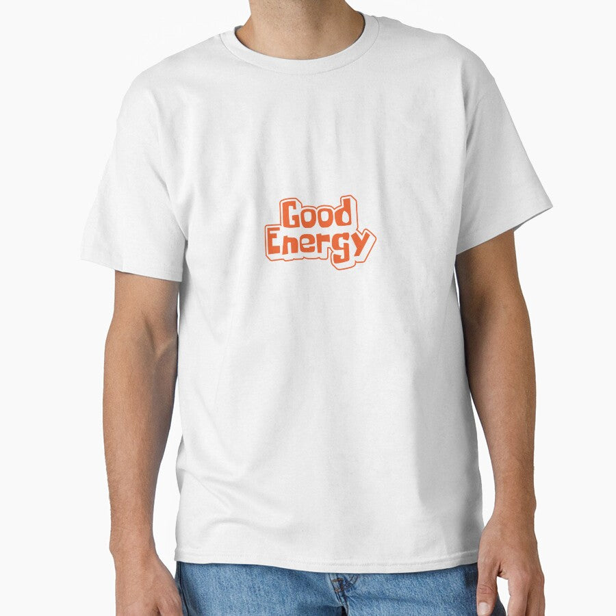 ‘Good Energy' positive mood typography - motivational design by trepiu