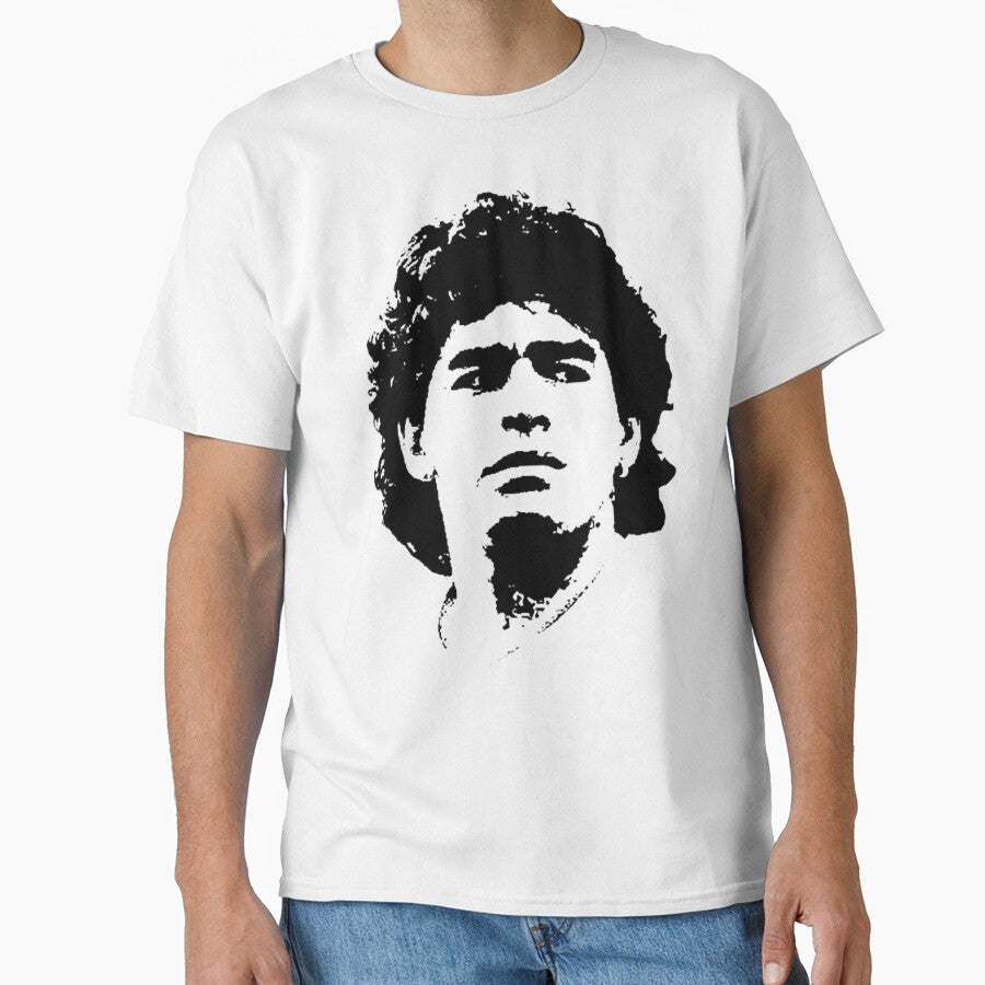 Diego Maradona Pop Art Portrait by indusmonk