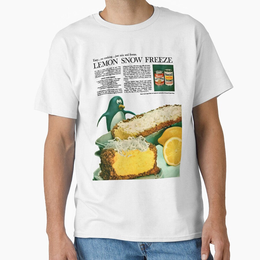 LEMON SNOW FREEZE - RECIPE ADVERT by ThrowbackAds