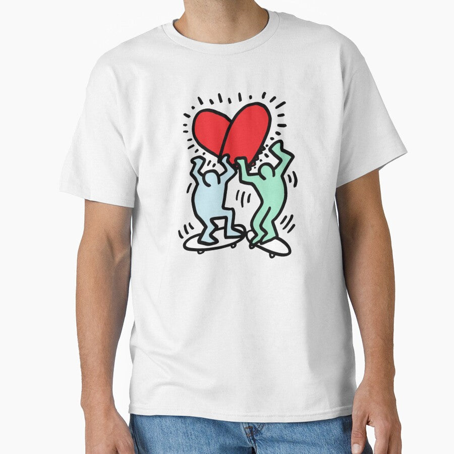 keith loves haring by Fellye