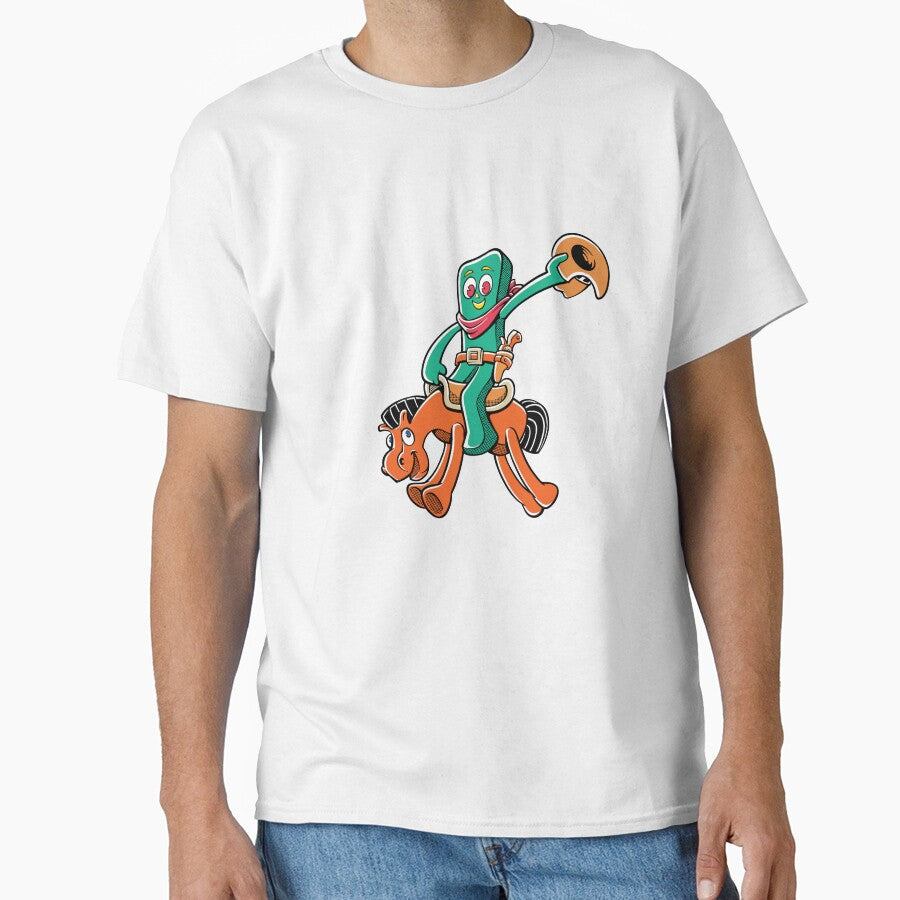 Gumby and Pockey Cowboy – Western Cartoon Vibes by StartScream